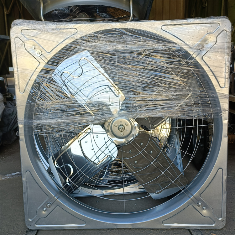 新建牛场的悬挂式风机如何安装(图1)